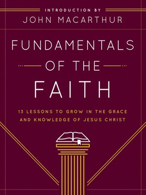 cover image of Fundamentals of the Faith